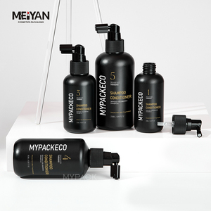 MYPACK Traitement de remplissage <span class=keywords><strong>tonique</strong></span> pour cheveux ronds noir boston PE-HD personnalisé Nettoyage du cuir chevelu Flacon pulvérisateur de 60ml 120ml avec buse longue - Product Image 3