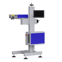 Machine de marquage laser à fibre Refroidissement par AIR pulsé continu Le marqueur laser ultraviolet 355nm intégré prend en charge le format AI
