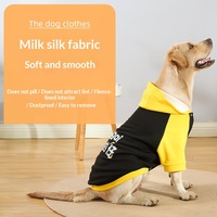 Cardigan d'hiver pour chien de grande taille (Labrador, Golden Retriever, Husky d'Alaska) – Design mignon, chaud, respirant et décontracté pour l'automne et l'hiver