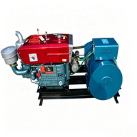 Générateur diesel à châssis ouvert 220 kW 275 kVA, moteur QSL8.9 G34, 6 cylindres, refroidissement par eau, triphasé