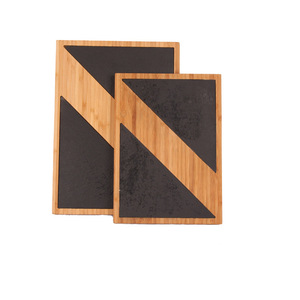Planche à découper en bambou 330x235x19 Design minimaliste Rectangulaire Utilisation en cuisine - Product Image 4