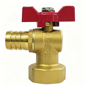 Robinet à levier en acier inoxydable 1 pièce, filetage femelle NPT BSP, passage plein, pour eau et gaz, kit de coupure durable - Product Image 1