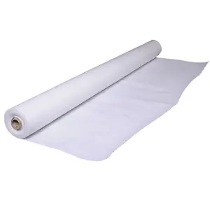 Wit Blauw Floor Protector Sheet Roll Zelfklevende Schilder Cover Fleece Anti-Slip Mat Vilt
