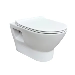 Medyag Wholesale Ceramic Wall Hung Toilet Rimless Wash Down Hanging Toilette Sanitary ware Toilet