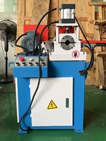 EF-AC de chanfreinage pneumatique à tête unique pour tubes métalliques