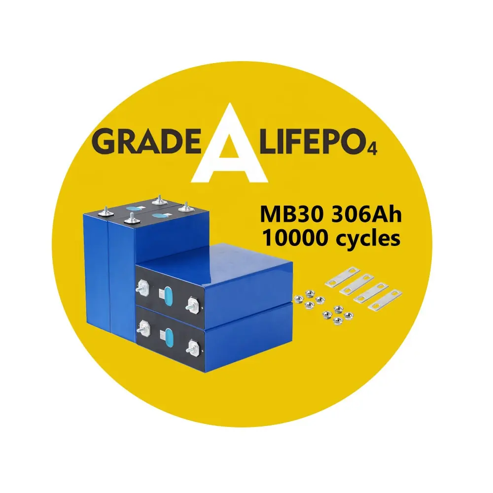 Apex 10000 brandneue MB30 306A Lf306 306 Ah 3,2 V 306 Ah Lifepo4 Lithium-Ionen-Batterie mit Lebenszyklus in der Klasse A Zellen für Solarsystem