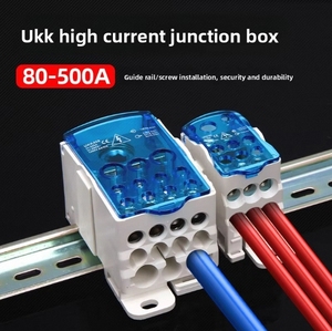 Unipolar <strong>Terminal</strong> Junction Box UKK Connector <strong>Terminal</strong> Block for Easy Wiring for Electrical Connections - Product Image 2