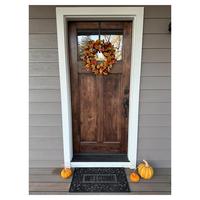 Guirlande de feuilles d'automne artificielles en gros, décoration suspendue pour porte d'entrée, pour la maison, intérieur et extérieur, décoration saisonnière