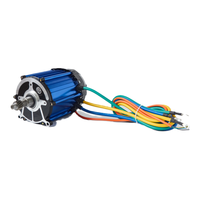 Moteur électrique sans balais personnalisé pour appareils électroménagers, 1200W, construction à aimant permanent pour tricycle électrique