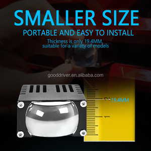 Đèn pha mini U39 ngoài trời 3000K/6000K, đèn sương mù, đèn chiếu sáng lưới tản nhiệt ô tô, có quạt làm mát, dùng cho ô tô, xe máy - Product Image 5