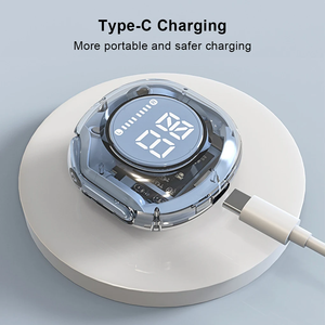 Neue Air39 Bluetooth 5.3 Ohrhörer, transparent, modisch, mit Geräuschunterdrückung, True Wireless Stereo In-Ear-Kopfhörer, TWS-Ohrhörer - Product Image 4