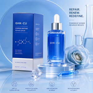 Cosméticos de Belleza, Cuidado de la Piel Facial, Antienvejecimiento, Blanqueamiento, Suero de Niacinamida con Péptidos Ghk-Cu - Product Image 2