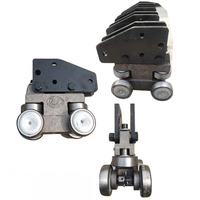 Chaîne de convoyeur à chariot industrielle forgée par chute X348 X458 X678 pour ligne de convoyeur de revêtement en poudre industrielle presse à forger à chaud