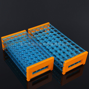 Test <b>Tube</b> Rack 50 Holes <b>Plastic</b> Premium Grade For Lab Use With Chemical Resistance - Product Image 2