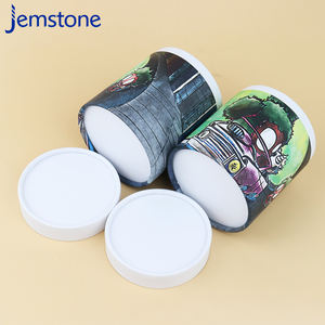 Embalaje de tubo de papel de cilindro artesanal Kraft al por mayor de fábrica de marca personalizada con tapa - Product Image 5