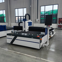 Machine de découpe au laser à fibre intelligente, équipement de découpe automatique CNC pour le traitement de l'acier lourd