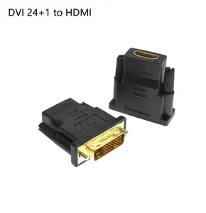 Adaptor HDMI Ke DVI HD, Dua Arah Konversi Timbal Balik DVI Ke Konektor HDMI 24 + 1/24 + 5