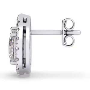 Chic Women's <b>Diamond</b> <b>Earrings</b> Silver/Gold/Rose Gold Rhodium Plated Brilliant Sparkle Sleek Craftsmanship Trendy Fashionable - Product Image 4