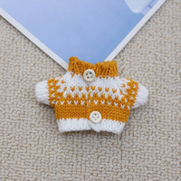 Nouveaux produits 2026 : Pulls à boutons Moru Doll, Pulls Moru Doll, Vêtements pour poupées Kt à moins d'un dollar, 10cm, 14cm