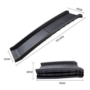 हैपेट रंग पॉलिएस्टर फाइबर टेलीस्कोपिंग पालतू सीढ़ियां फोल्डेबल पोर्टेबल लोड असर कुत्ते रैंप ढलान कार के लिए सीढ़ी - Product Image 6