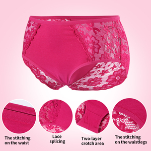 Culotte Gainante Morcoda en Coton et Dentelle de Haute Qualité Vente en Gros Échancrée Grande Taille Imprimée à Bas Prix Personnalisable avec Ouverture - Product Image 5