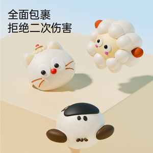 Soft Angle Anti-collision <b>Corner</b> <b>Protector</b> TPE Cartoon Style For Children's Table Edge Safety Cover Right Angle 100pcs - Product Image 1