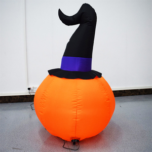 Inflables <span class=keywords><strong>de</strong></span> Halloween <span class=keywords><strong>de</strong></span> 4 pies, decoraciones al aire libre, calabaza inflable <span class=keywords><strong>con</strong></span> <span class=keywords><strong>sombrero</strong></span> <span class=keywords><strong>de</strong></span> <span class=keywords><strong>bruja</strong></span> <span class=keywords><strong>con</strong></span> <span class=keywords><strong>LED</strong></span> incorporados - Product Image 5
