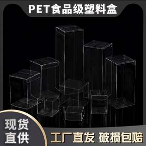 Caja de Embalaje Transparente de PVC Reciclable, Cuadrada, Plegable y Personalizable, para Chicles, Sushi, Mascotas, Alimentos - Product Image 4