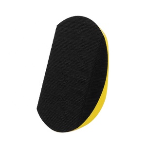 DMS 5 inci kait tangan dan <span class=keywords><strong>Loop</strong></span> Gerinda tangan blok berbentuk Mouse pengamplasan blok busa tangan Sander bantalan dukungan - Product Image 4