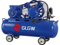 Mini compresseur d'air à piston électrique portable à une seule étape 8 bar 1,5 kW 220 V à lubrification par huile avec réservoir pour usage domestique pour les travaux de menuiserie