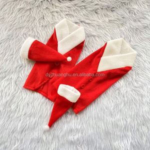 Funda para Botella de Vino Navideña Roja, Gorro Navideño para Botella de Vino, Accesorios Navideños, Bolsa para Botella de Vino - Product Image 4