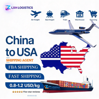 LXH Transitaire maritime pas cher DDP Shenzhen vers les États-Unis Amazon FBA Livraison résidentielle