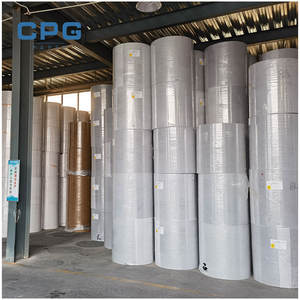 Suministro Directo de Fábrica, Etiqueta Térmica Adhesiva, Libre de BPA, Etiqueta de Envío Industrial Personalizada para Almacén, Rollo Jumbo - Product Image 1