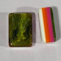 Jeu de Mahjong américain personnalisé en acrylique sur le thème de la faune sauvage, avec tapis de Mahjong antidérapant en tissu
