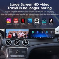 Lecteur DVD de voiture à double écran 12,3 pouces, autoradio Android, navigation GPS, CarPlay pour Mercedes-Benz Classe A (W176) CLA C117 GLA X156 B W246