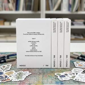 Álbum Oficial de K-Pop Coreano RM Indigo Postcard Edition Weverse Albums ver CD - Product Image 5