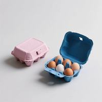 En promotion : Boîtes d'emballage pour œufs de canard à 6, 10, 12, 15 ou 30 alvéoles, en carton personnalisé, pour petits œufs de volaille