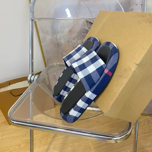 Mùa Hè Giản Dị Dày Dép Duy Nhất Của Phụ Nữ Sọc Thời Trang Dép Sọc Hàng Ngày Bên Ngoài Mặc Thiết Kế Dép Dép - Product Image 5