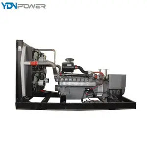 Chinese Suppliers Rain Proof CSA Main Power Supply Drilling Platform Use 400KW Biogas Generator Set With VMAN Engine