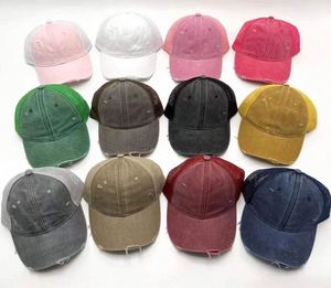 Gorra de Béisbol Personalizada al por Mayor, Color Sólido, Logotipo Personalizado, Estilo Vintage Lavado - Product Image 2