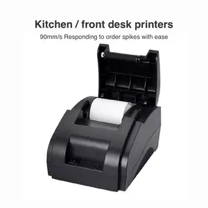 Groothandel Custom 58Mm Verzendprinter Draadloze Bluetooth Thermische Ontvangst Seriële Label Printer Voor Winkel