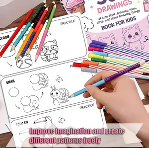 Buku Gambar Anak-Anak Langkah-demi-Langkah yang Mudah Dipelajari, Menyenangkan, dan Terlaris untuk Pendidikan Anak Usia Dini. - Product Image 6