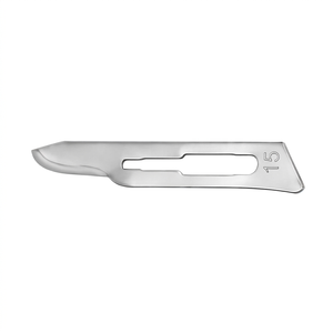 10 Estériles # 15 Cuchillas Quirúrgicas # 3 Bisturís Manuales con Certificación CE, Mango Ergonómico Dorado, Instrumentos Médicos, Dentales y Quirúrgicos - Product Image 2