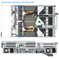 Serveur PowerEdge R760xs: 2x Intel 4416 1024 Go de RAM 2x960 Go 8x3.84 To Serveur CTO d'origine