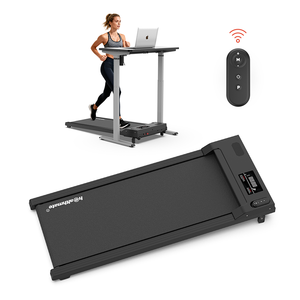 Esteira Portátil HSM <span class=keywords><strong>Walking</strong></span> Pad Com Certificação CE RoHS, Potência do Motor de 0.75, Tela de LED, Controle Remoto e Inclinação Manual Para Casa ou Academia - Product Image 1