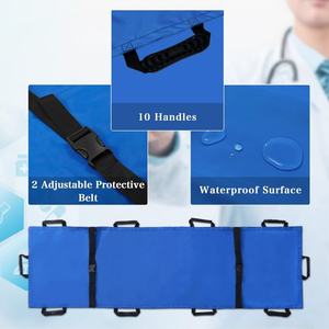 Pemindah medis bantuan pertama Unit transportasi portabel, transportasi pasien tandu lembut dengan tas pembawa untuk penyelamatan darurat luar ruangan - Product Image 6