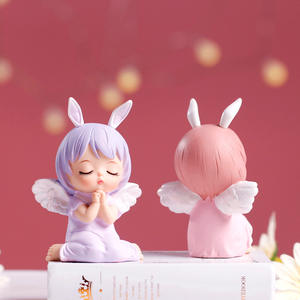 Adornos decorativos para pastel horneado de bebé, juguetes de dibujos animados, Ángel, adornos para pastel de cumpleaños para niños - Product Image 4