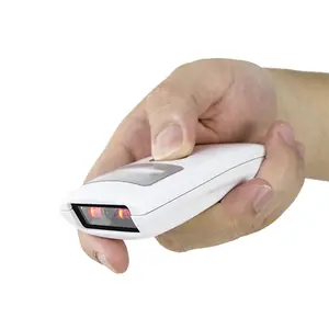 Wholesale Cheaper RTS Strong Decode 1D CCD Wireless Scanner Blue tooth Mini Pocket Portable QR Reader