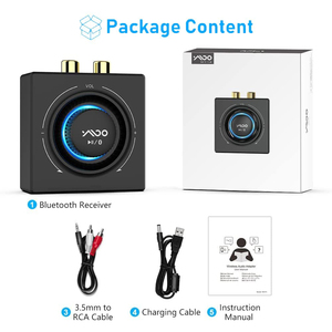 Ymoo b06t3 RCA / AUX <span class=keywords><strong>Bluetooth</strong></span> Adapter Home HIFI <span class=keywords><strong>Bluetooth</strong></span> 5.2 <span class=keywords><strong>Receiver</strong></span> với SBC AAC <span class=keywords><strong>Stereo</strong></span> thu âm thanh cho loa - Product Image 6