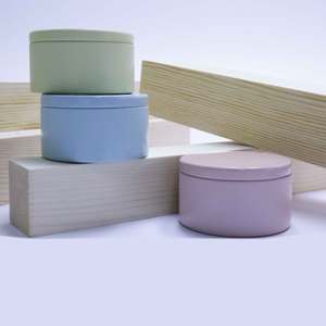 Tùy Chỉnh Giáng Sinh Bán Buôn Sang Trọng Vòng Kim Loại Hộp Nến 2Oz <span class=keywords><strong>3Oz</strong></span> 4Oz 6Oz Rỗng Container Nến Lọ Có Nắp Đậy - Product Image 3